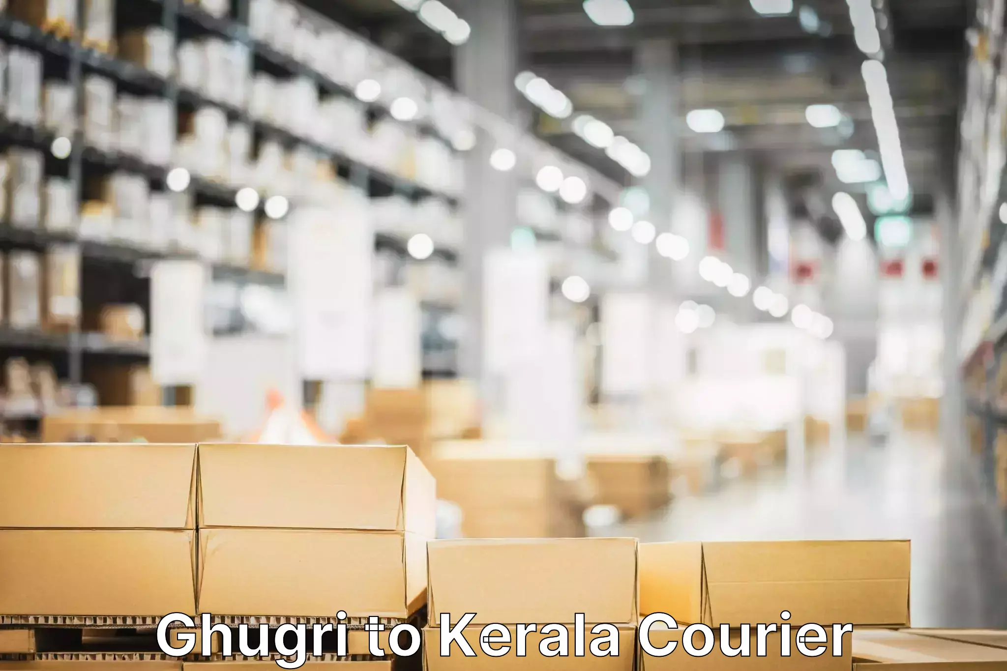 Efficient courier operations Ghugri to Udumbanchola