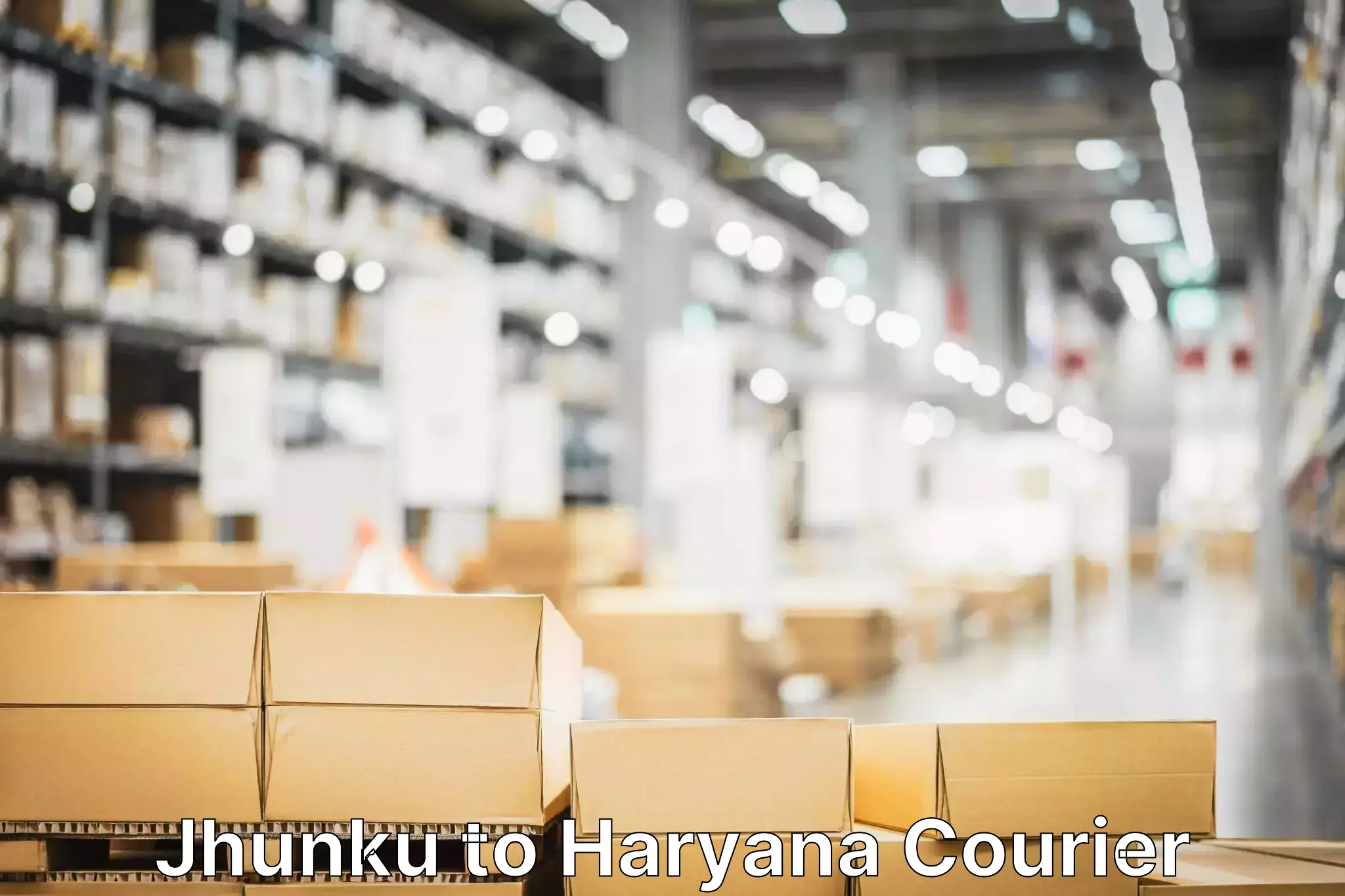 Reliable delivery network Jhunku to Haryana