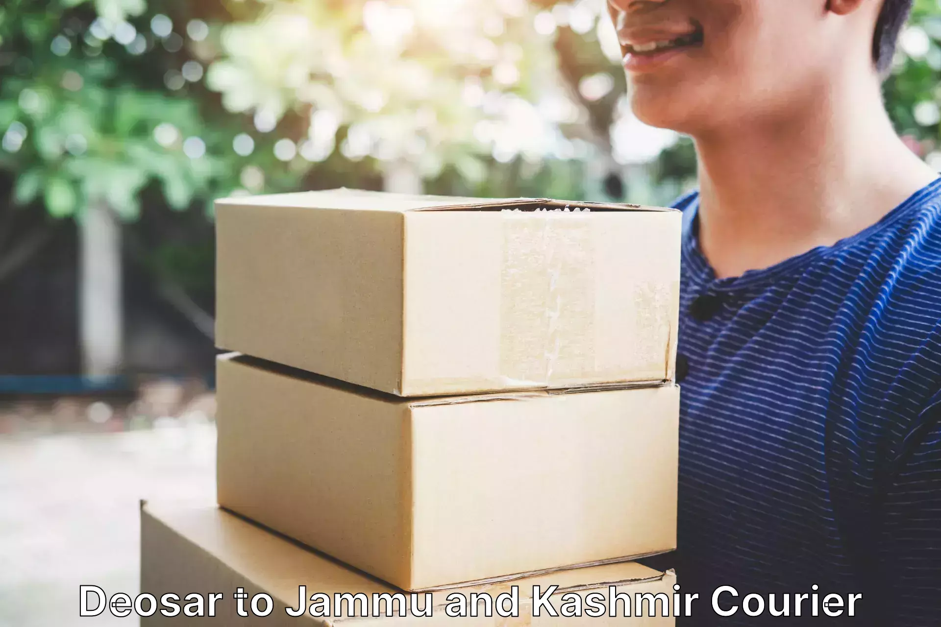 Return courier service Deosar to University of Jammu