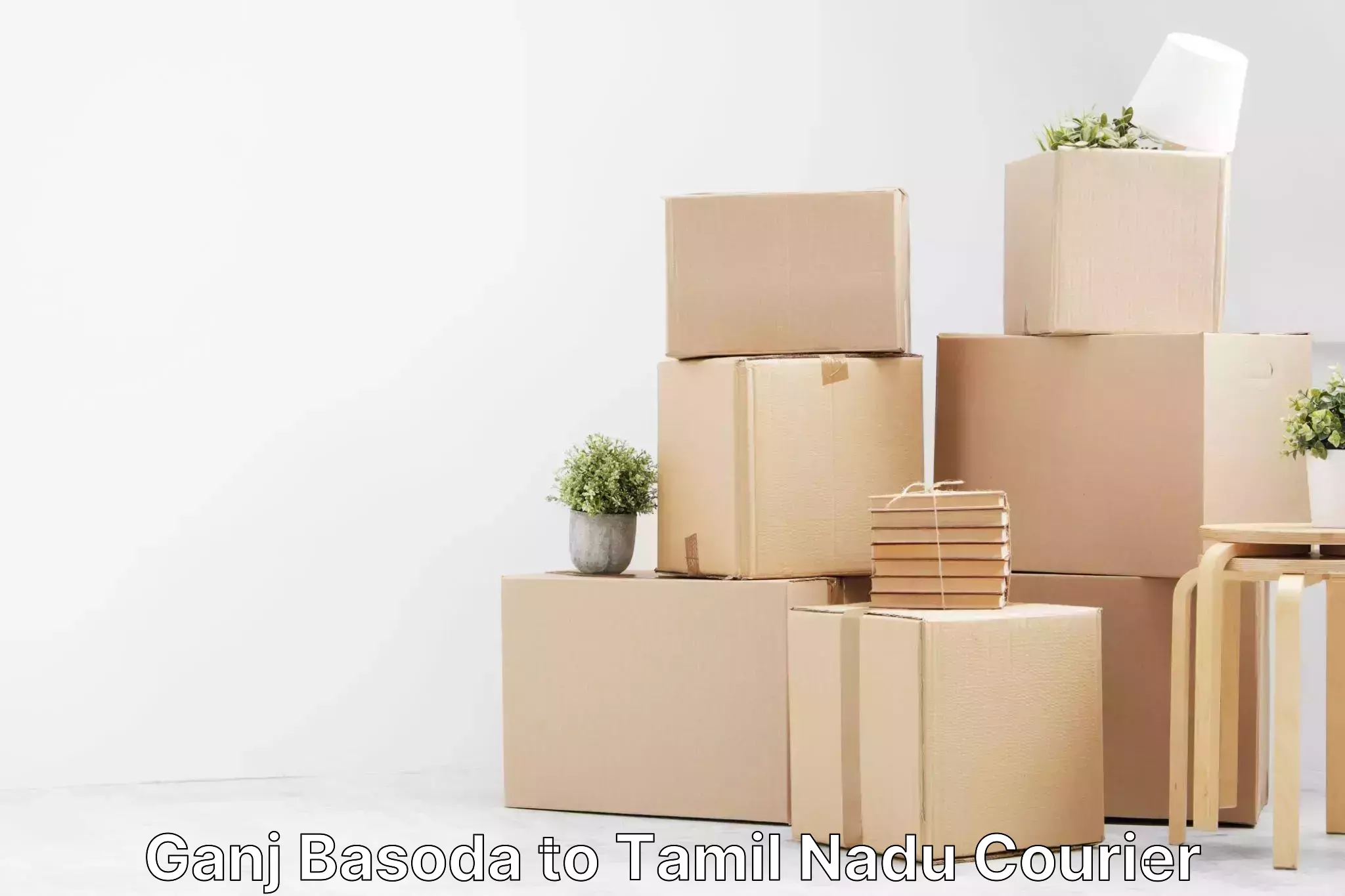 Door-to-door freight service Ganj Basoda to Periyar University Salem