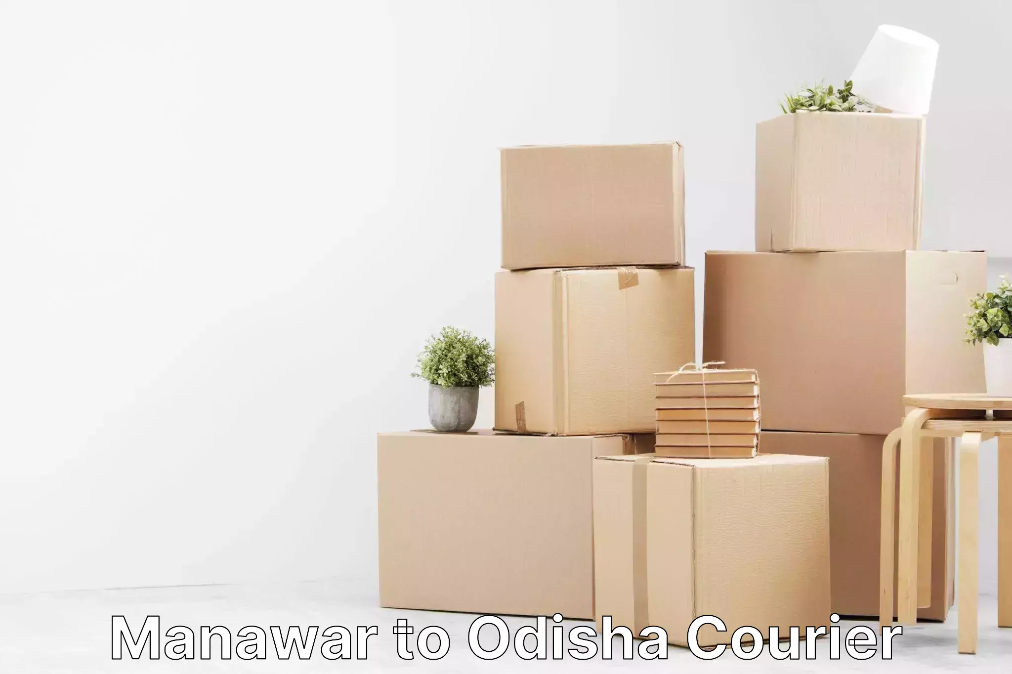 Business courier solutions Manawar to Dhenkanal