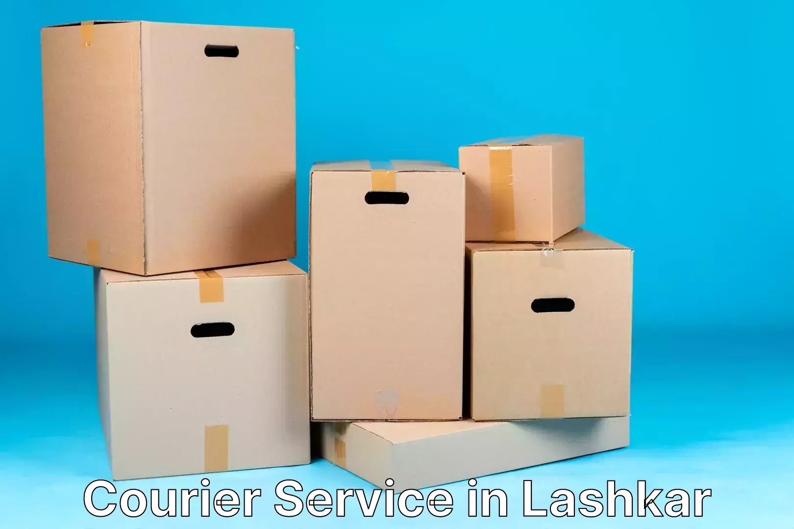 Professional courier handling in Lashkar