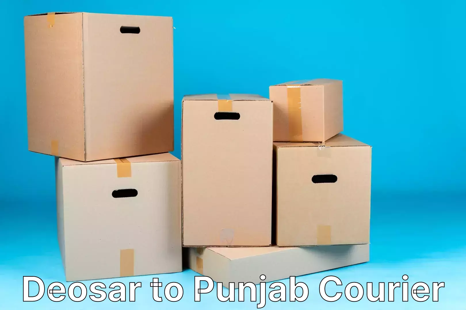 Courier insurance in Deosar to Punjab