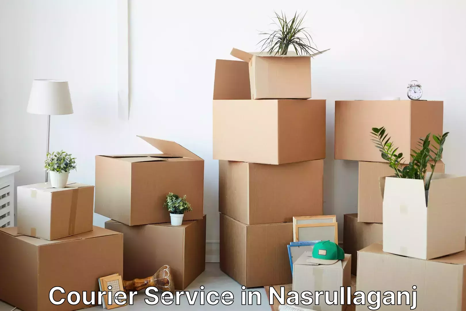 Courier service comparison in Nasrullaganj