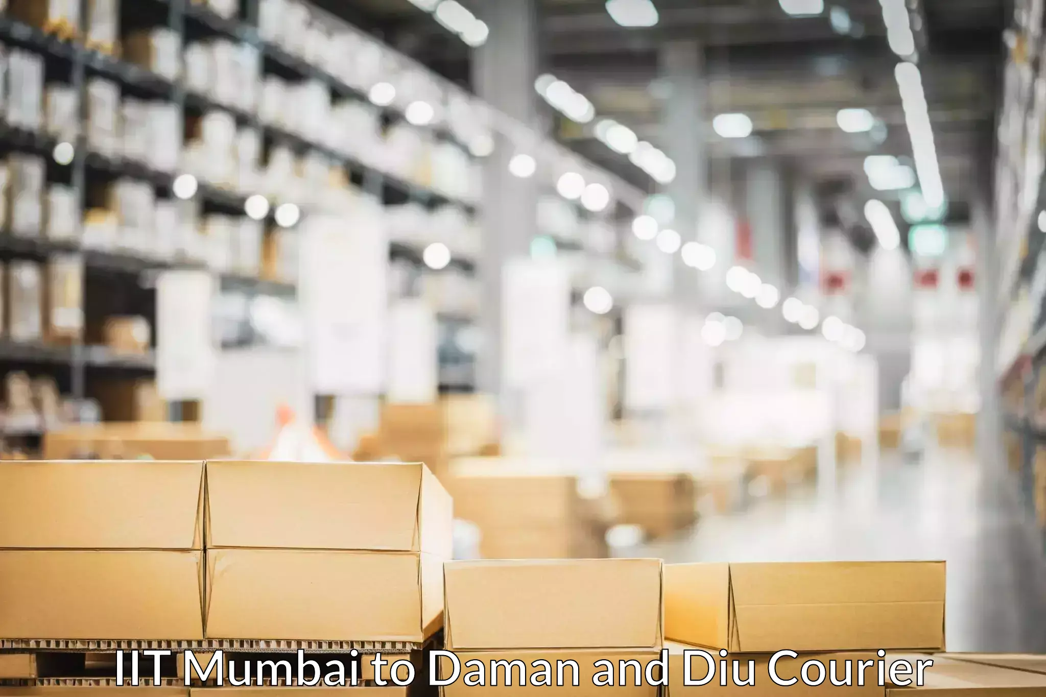 Furniture logistics IIT Mumbai to Diu