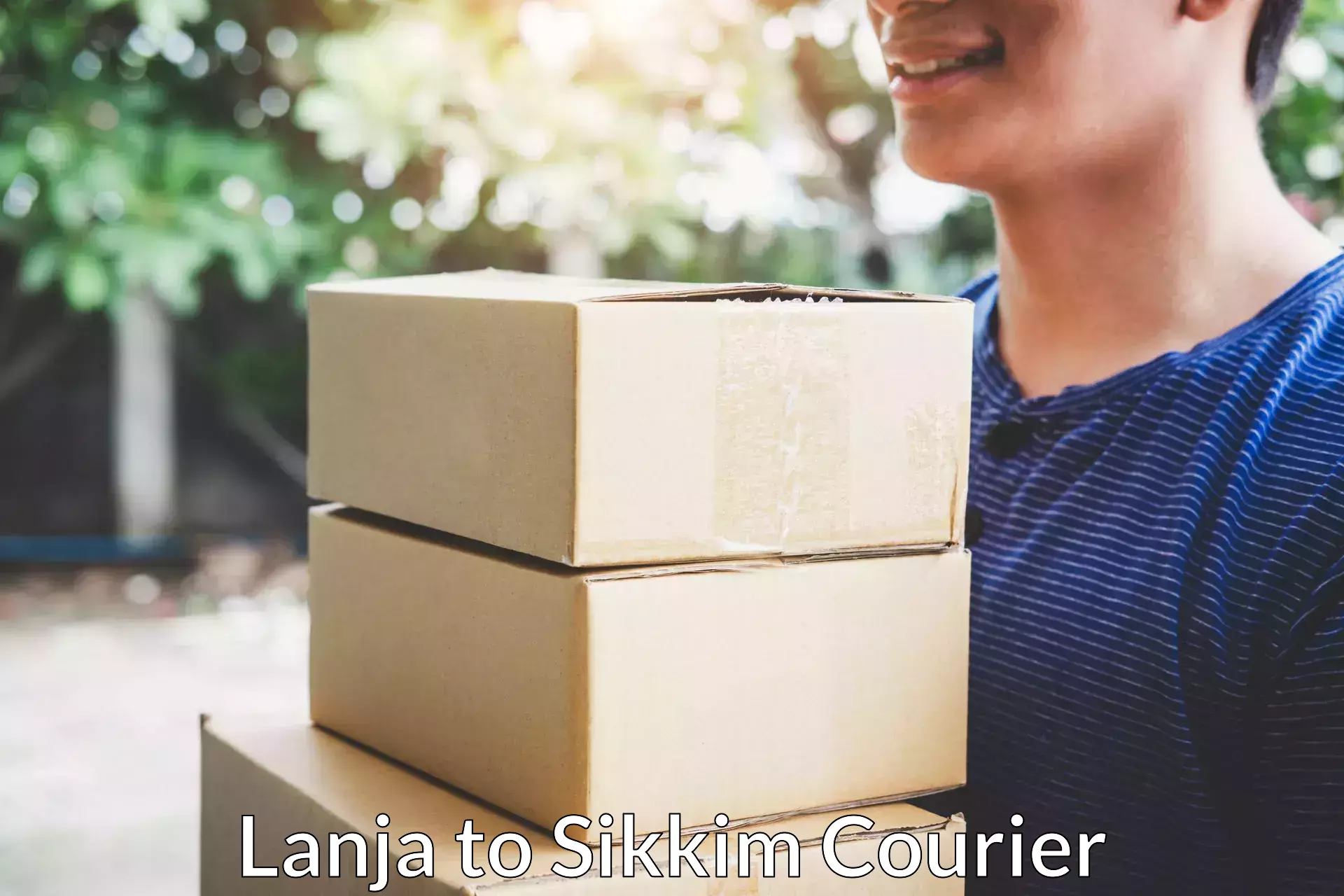 Residential furniture transport Lanja to East Sikkim