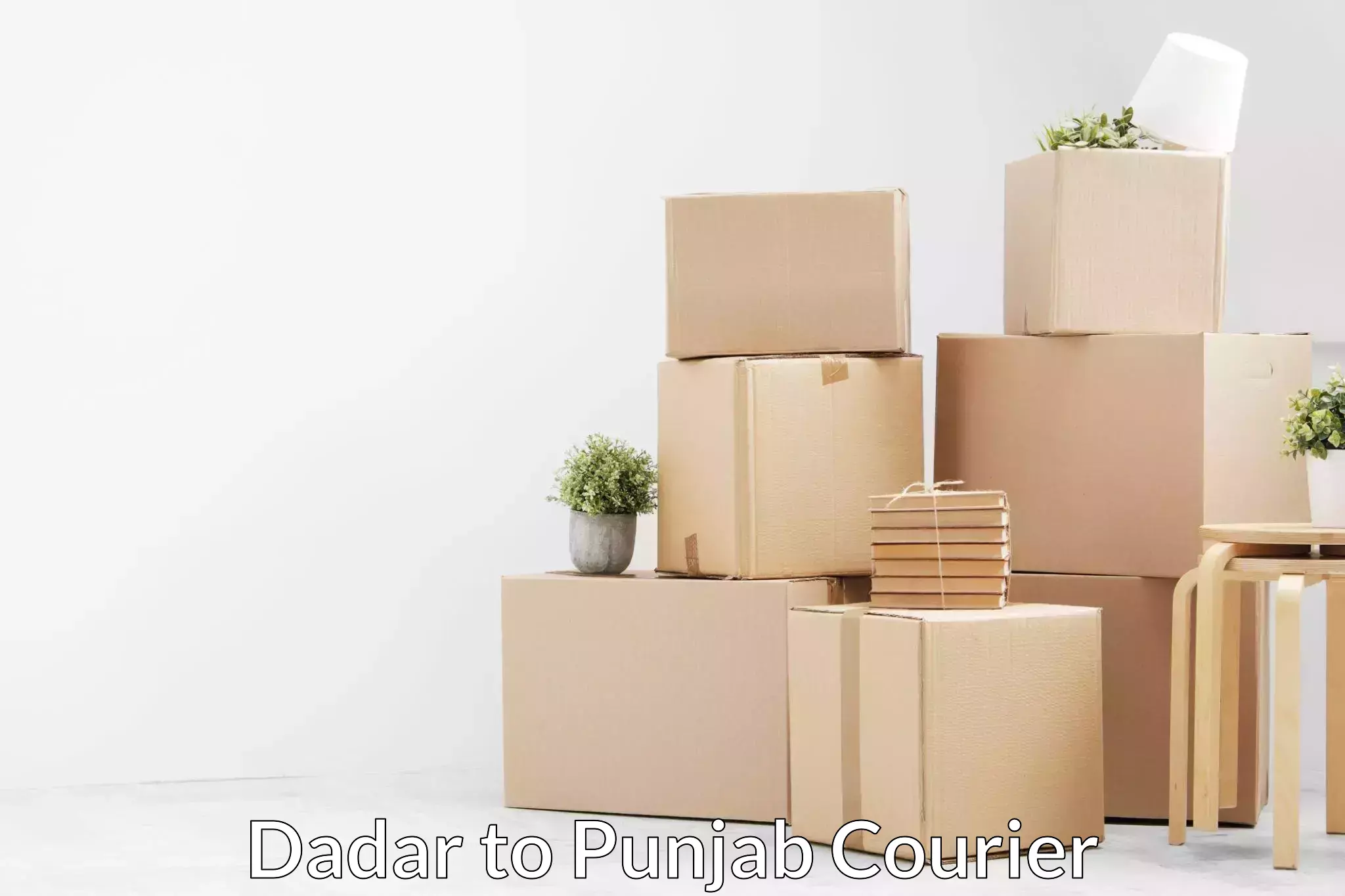 Home moving specialists in Dadar to Zirakpur
