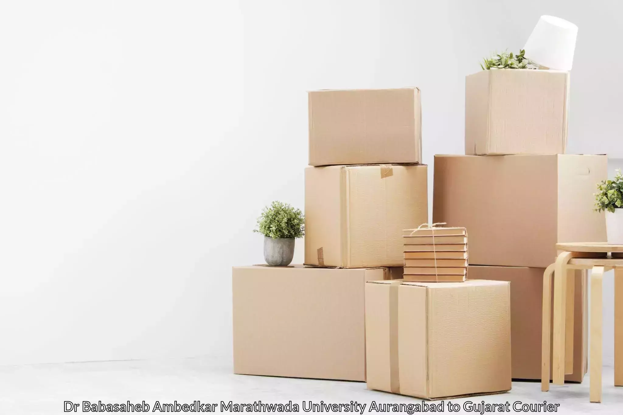 Specialized home movers Dr Babasaheb Ambedkar Marathwada University Aurangabad to Visavadar