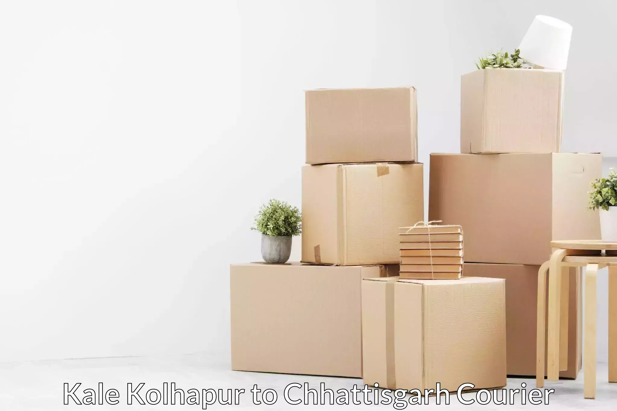 Household goods transporters Kale Kolhapur to Chhattisgarh