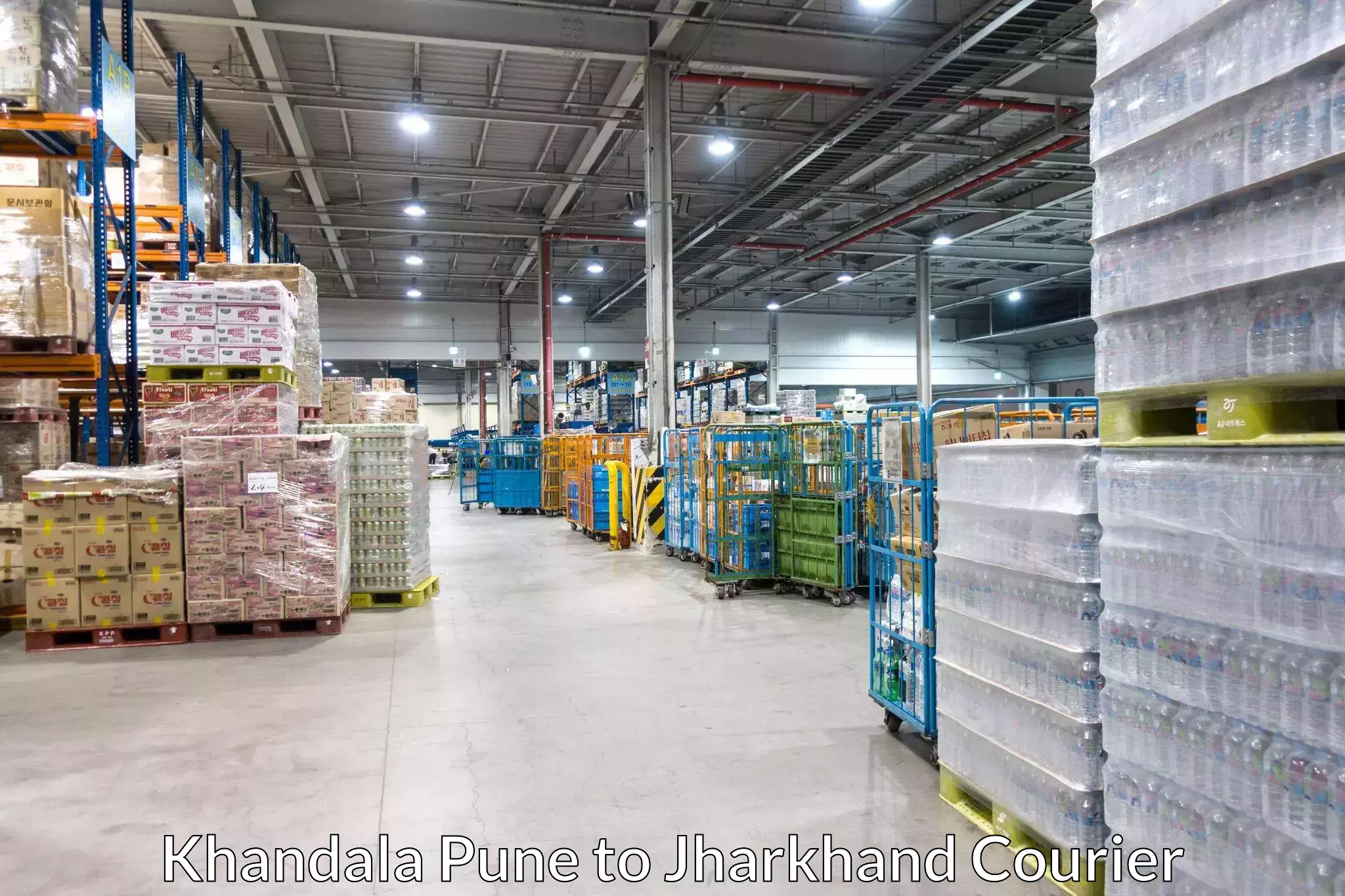 Online household goods transport Khandala Pune to Garhwa