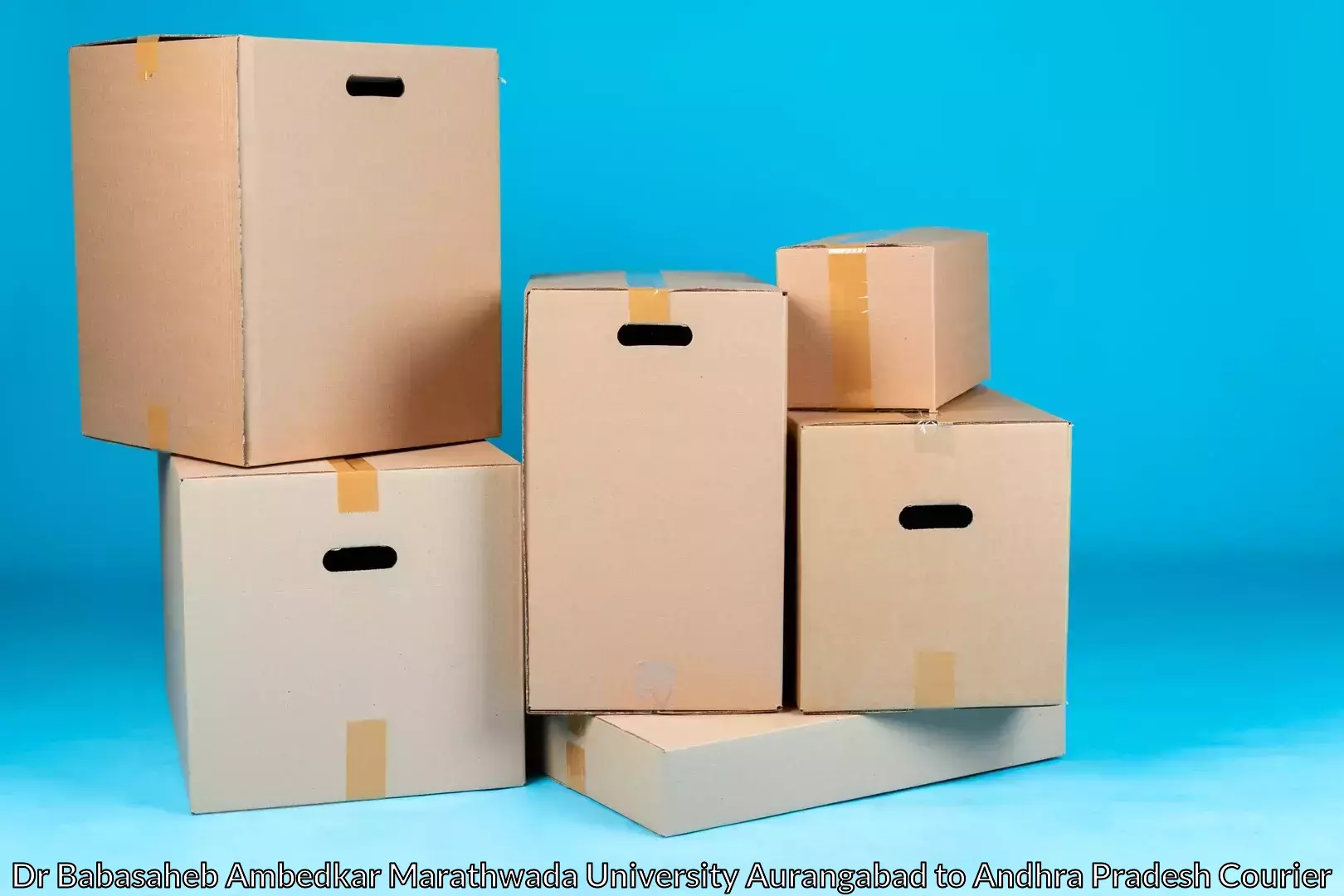 Household moving service Dr Babasaheb Ambedkar Marathwada University Aurangabad to Andhra Pradesh