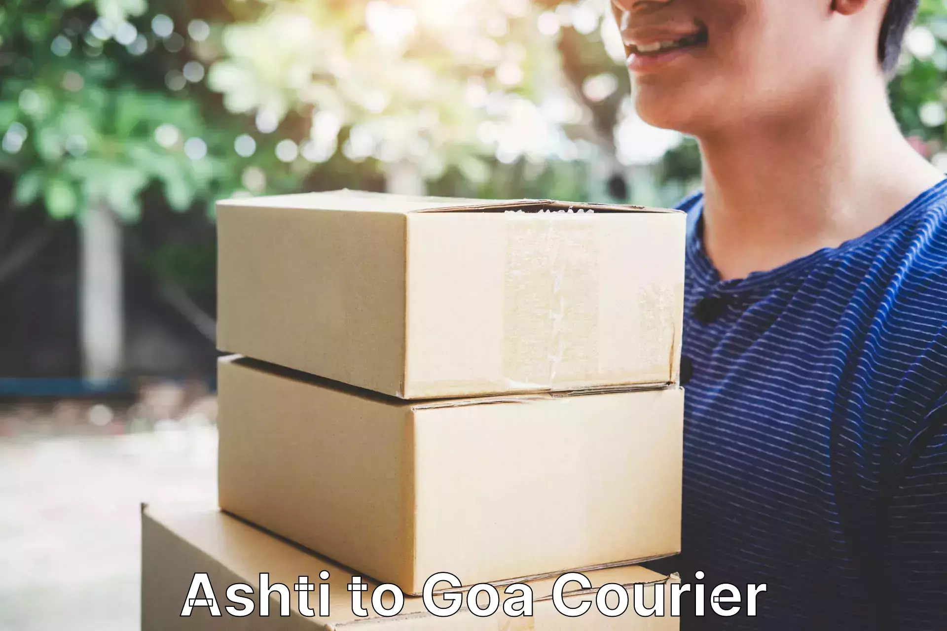 Quick luggage shipment Ashti to IIT Goa