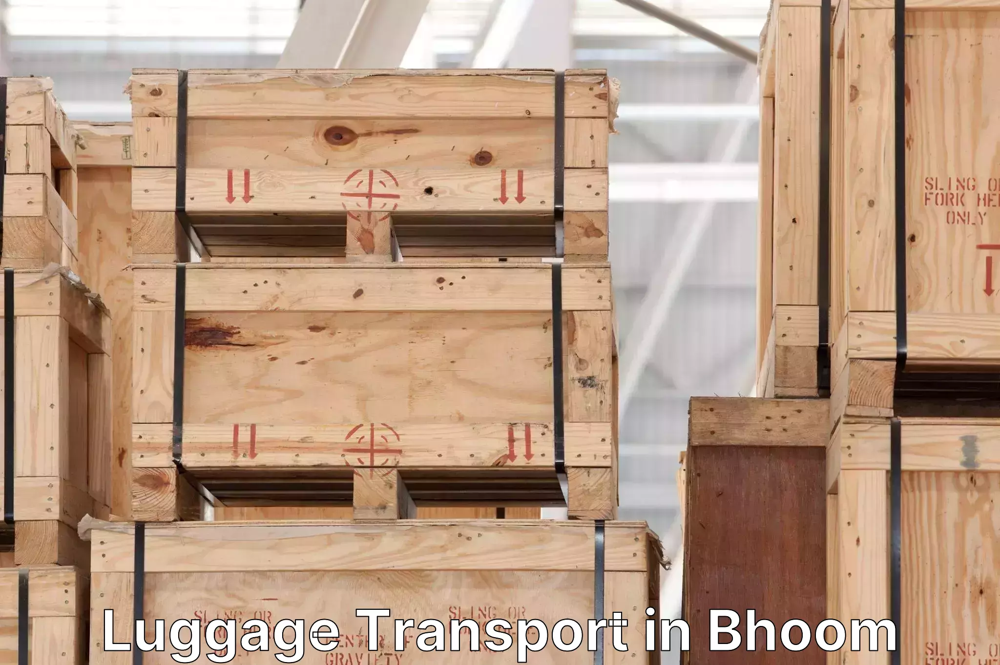 Innovative luggage delivery in Bhoom