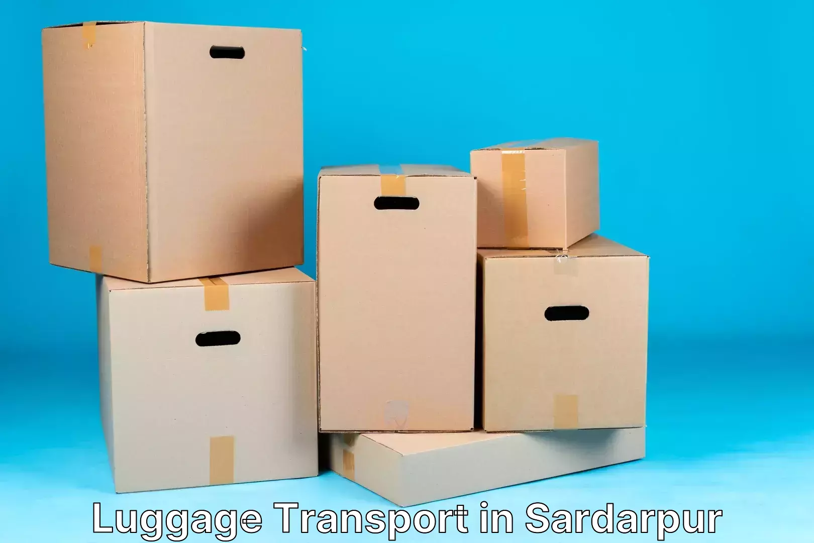 Luggage transit service in Sardarpur