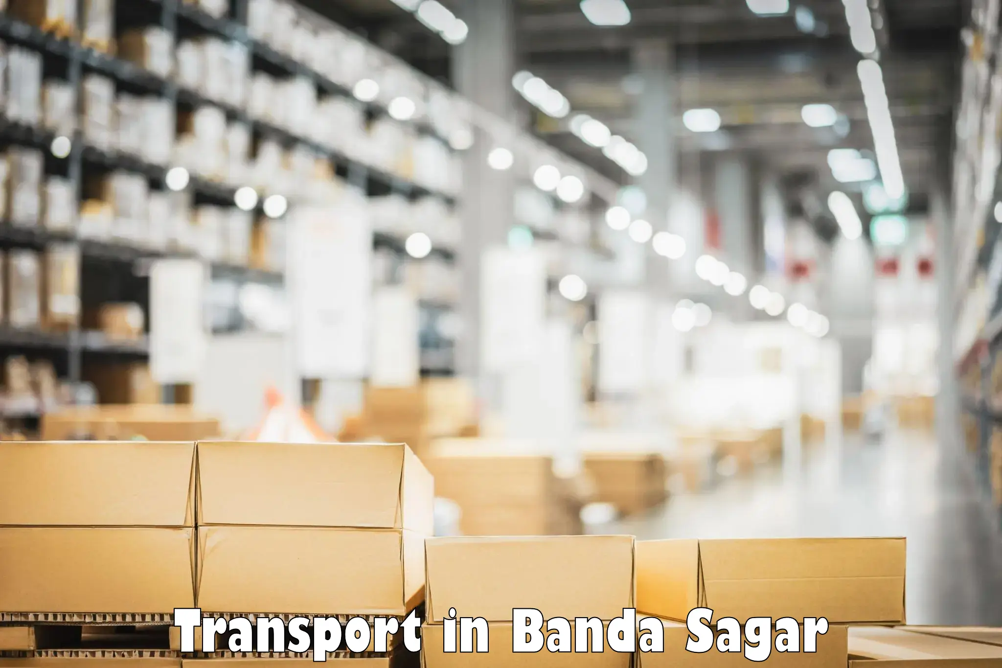 Vehicle courier services in Banda Sagar