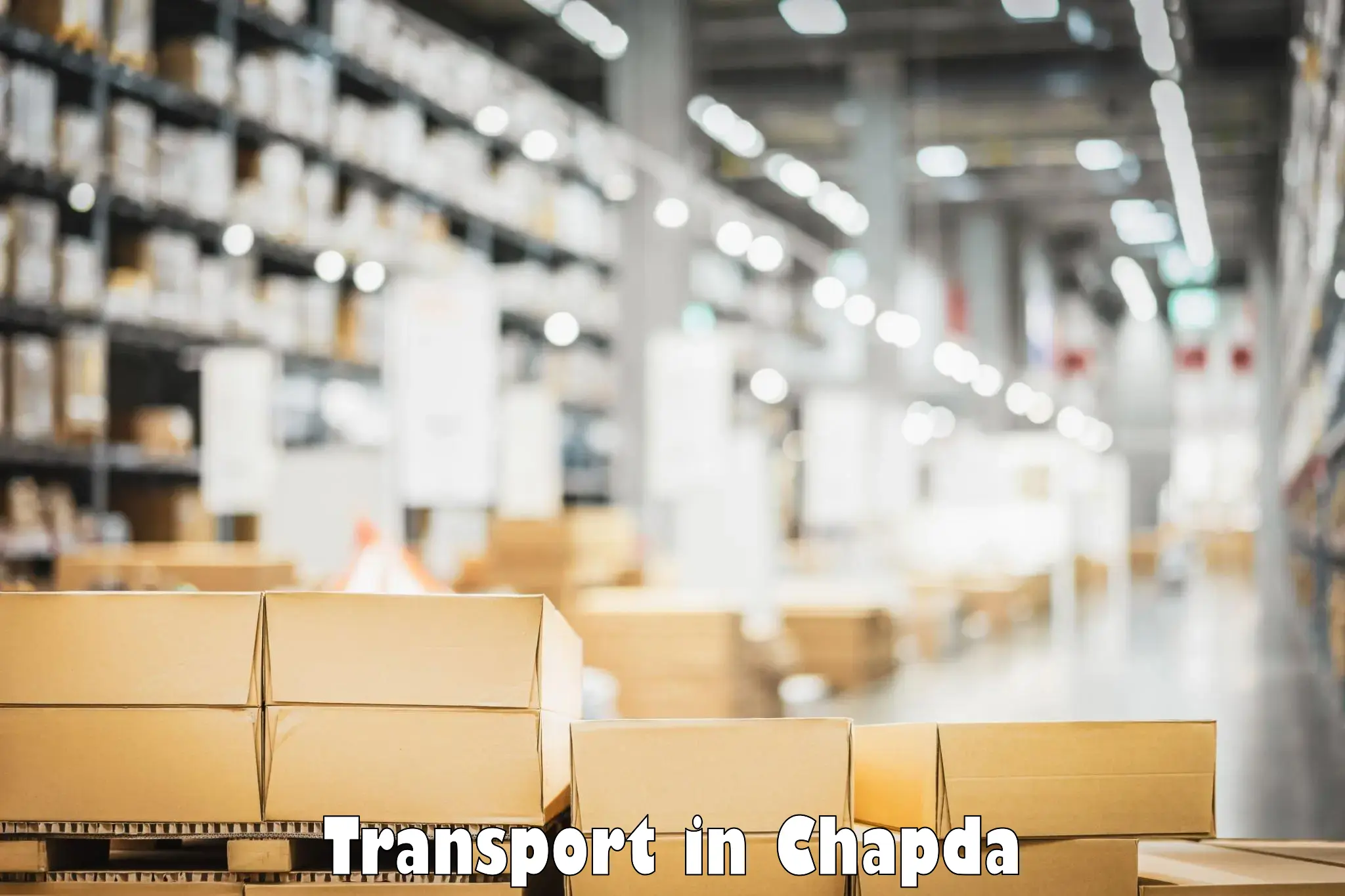 Online transport in Chapda