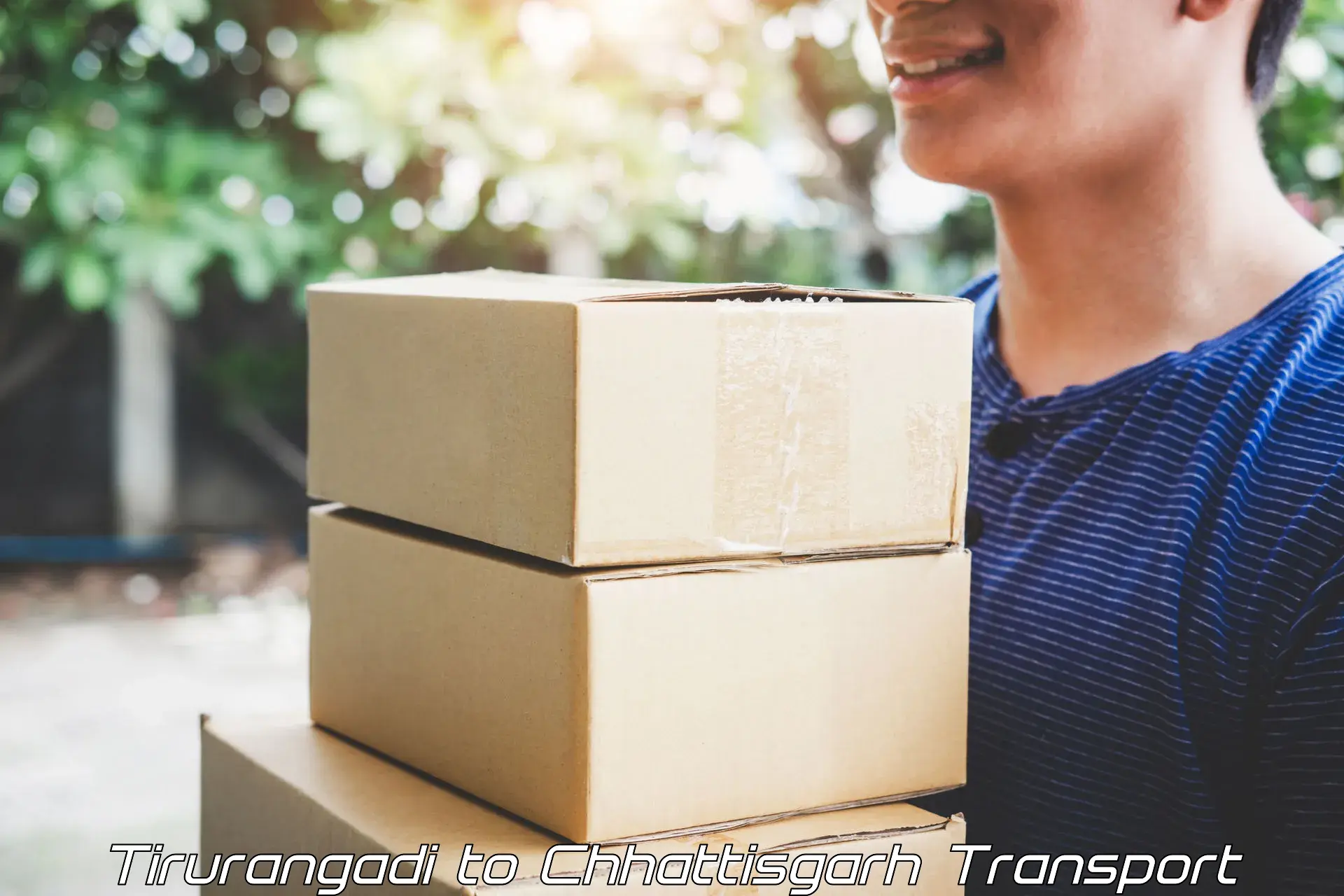 Package delivery services Tirurangadi to NIT Raipur