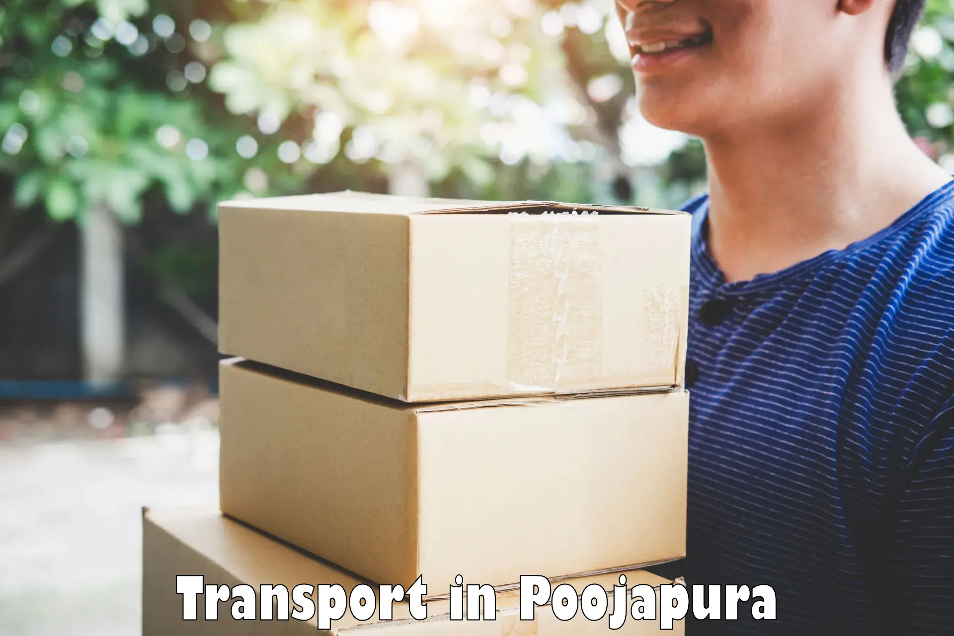 Parcel transport services in Poojapura