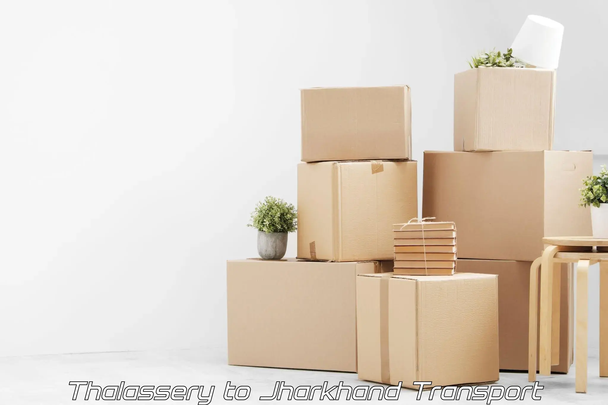 Package delivery services in Thalassery to East Singhbhum