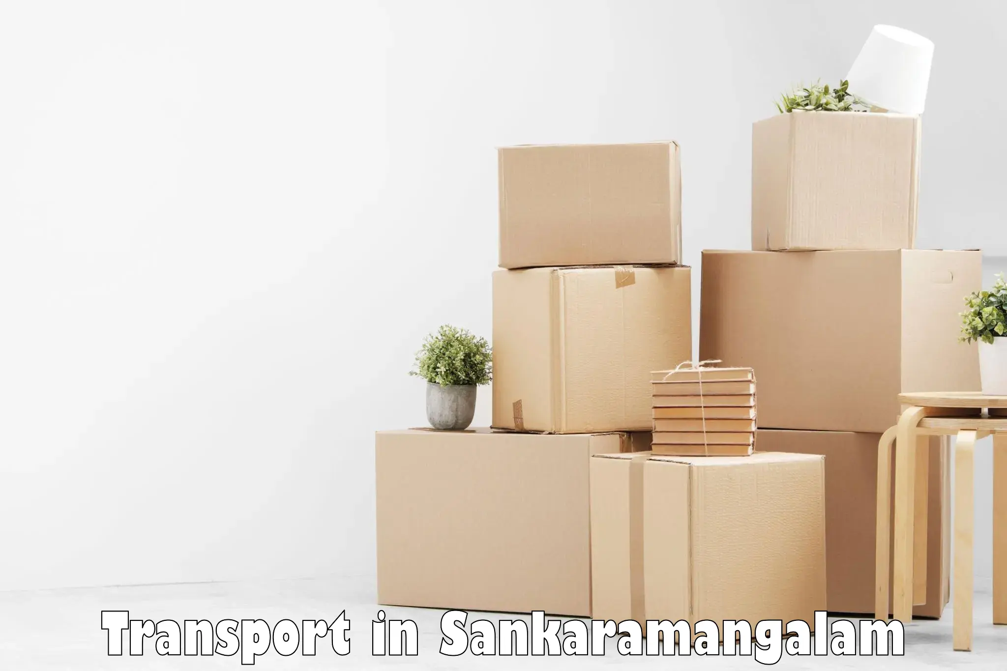 Cargo train transport services in Sankaramangalam