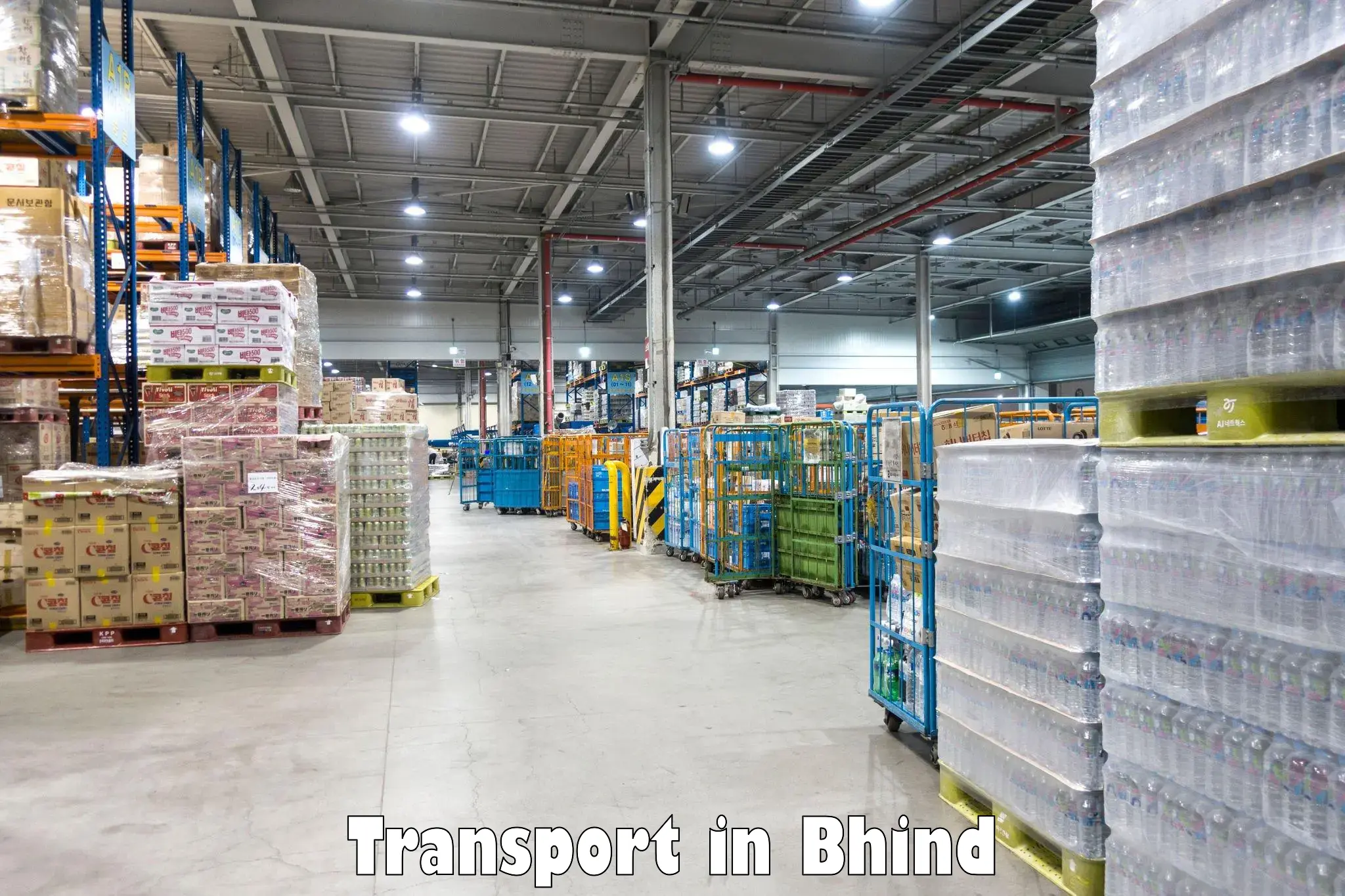 Cargo transport services in Bhind