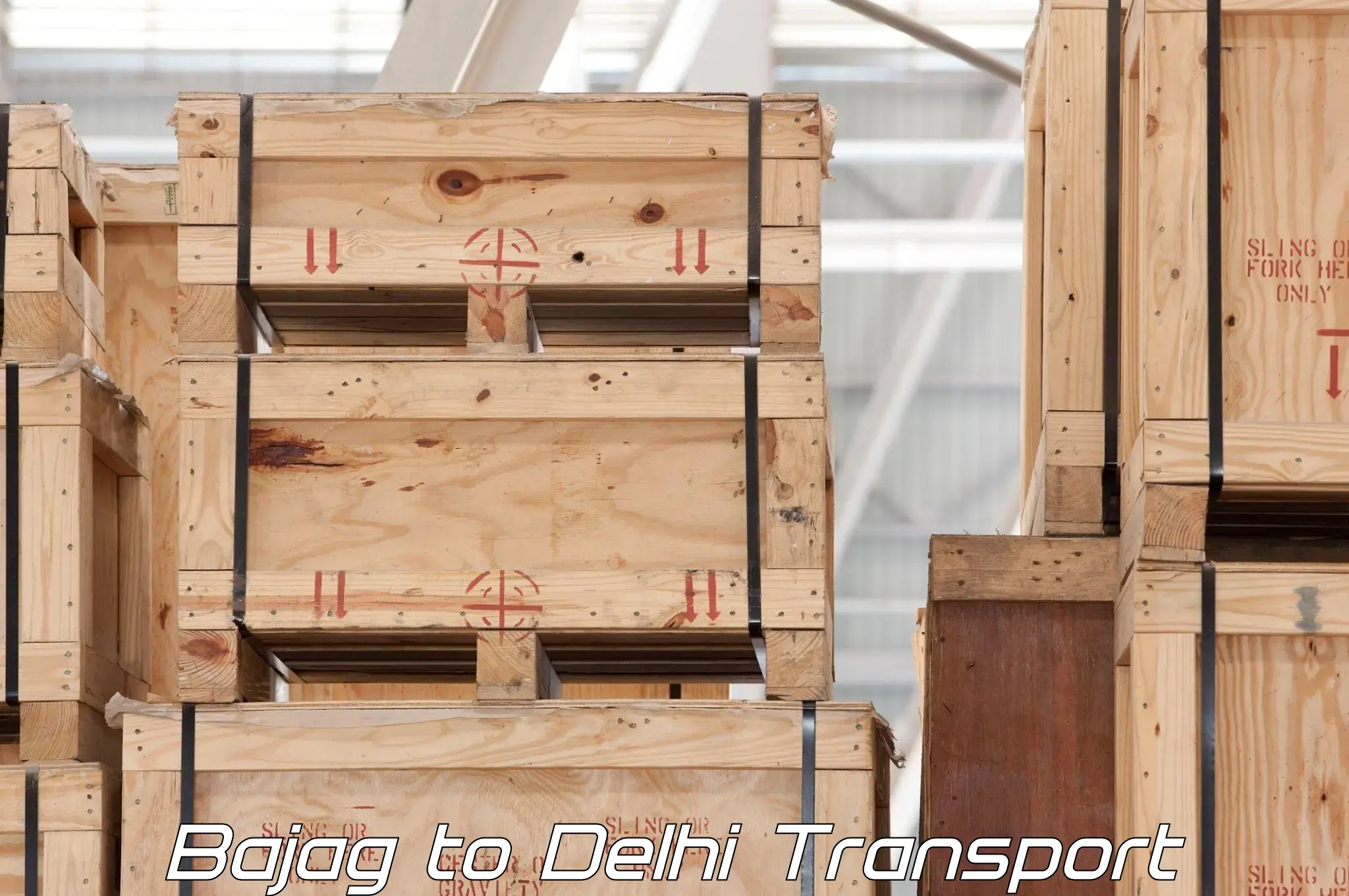 Cargo transportation services Bajag to Jawaharlal Nehru University New Delhi