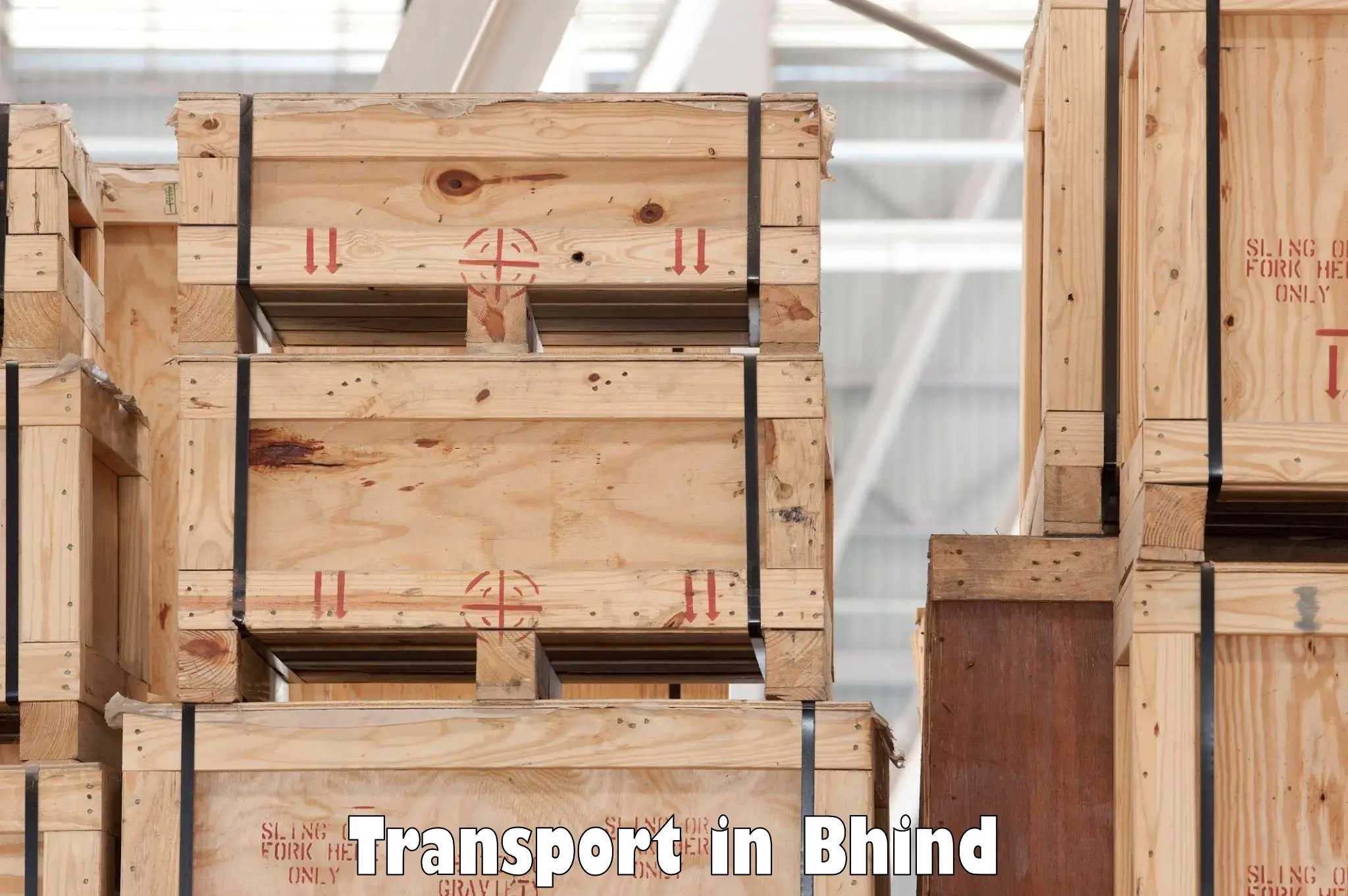 Cargo transportation services in Bhind
