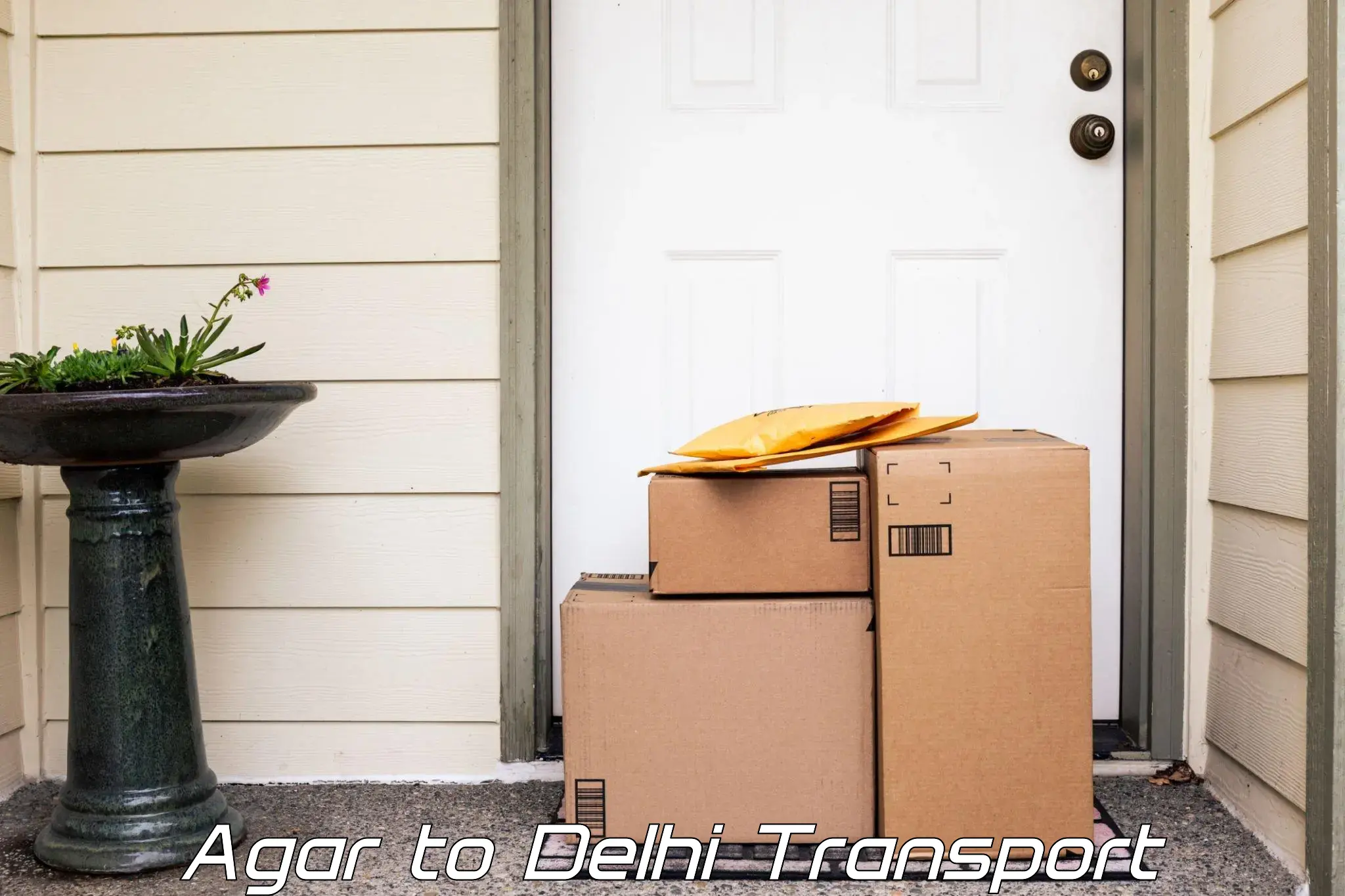 Cargo transport services Agar to NIT Delhi