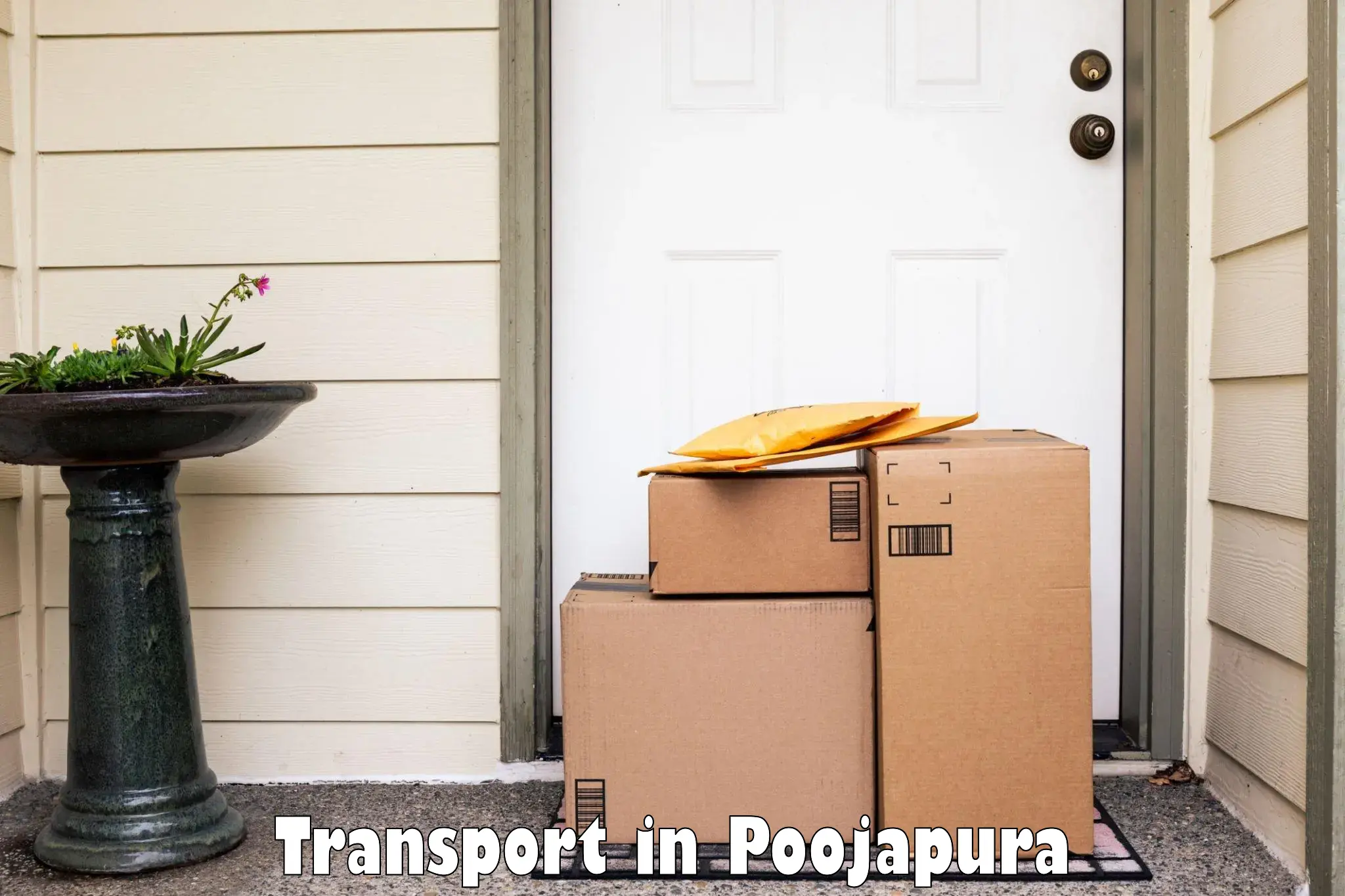 Lorry transport service in Poojapura