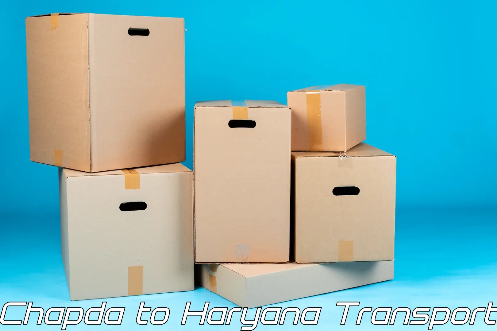 Container transport service Chapda to Gurgaon