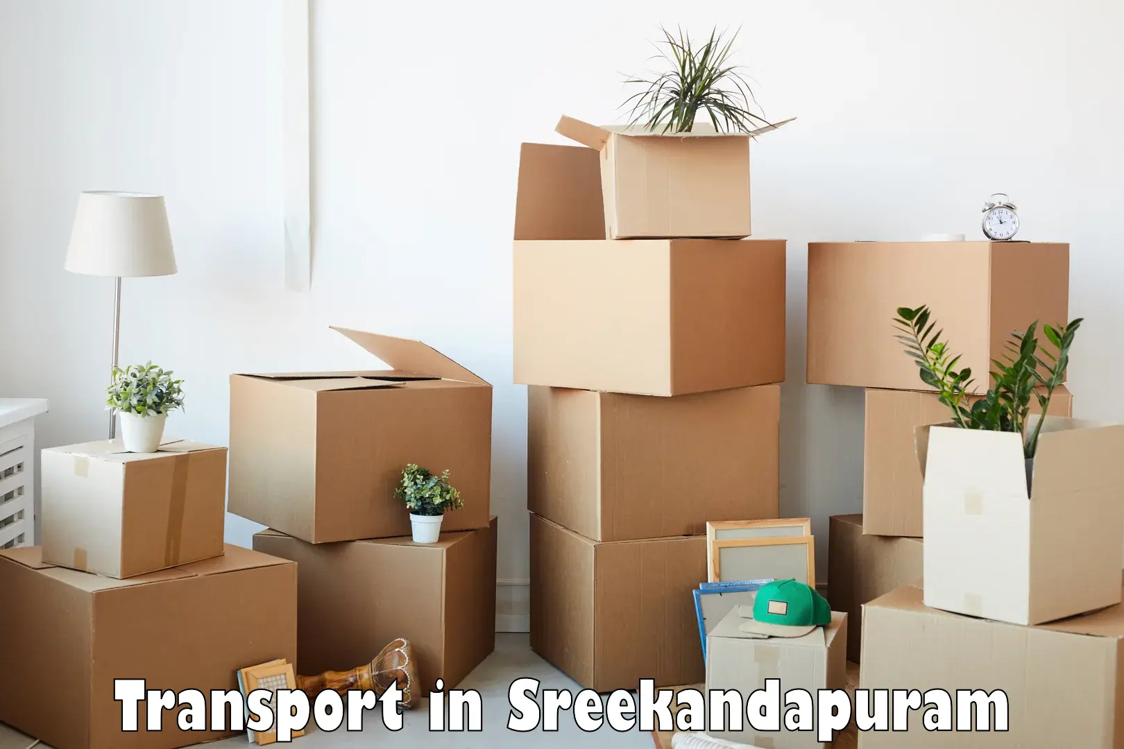 All India transport service in Sreekandapuram